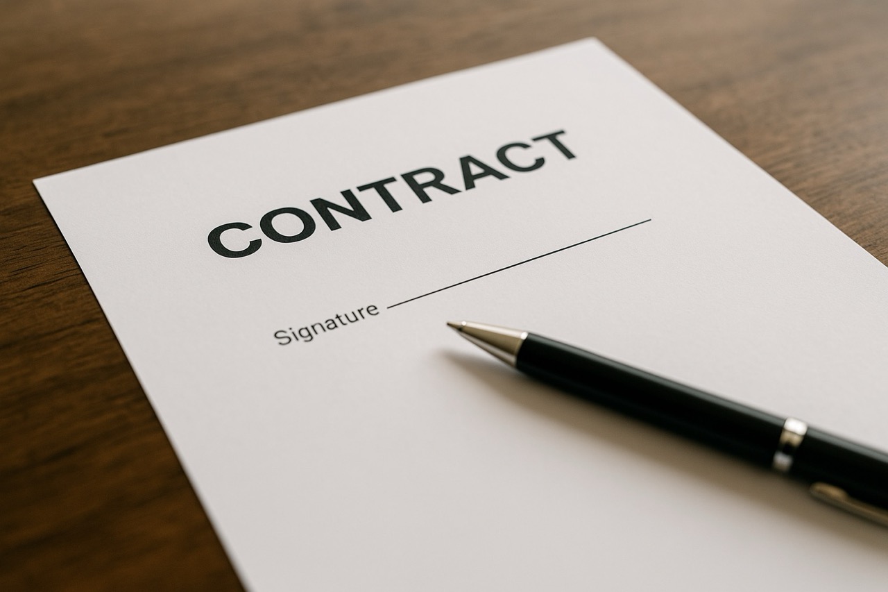 construction contract Large