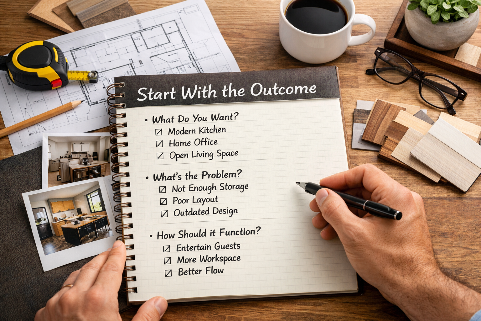 start with what you want